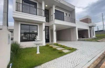 Casa em condomínio à venda, 242.00 m2 por r$1290000.00  - contorno - ponta grossa/pr