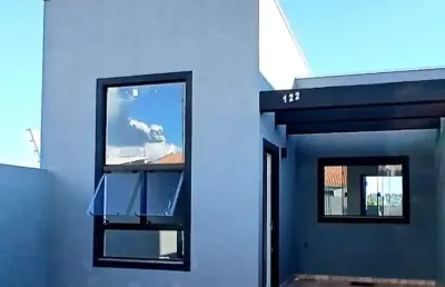 Casa residencial com 2 quartos  à venda, 63.00 m2 por r$230000.00  - cara-cara - ponta grossa/pr