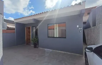 Casa residencial com 2 quartos  à venda, 0.00 m2 por r$205000.00  - cara-cara - ponta grossa/pr