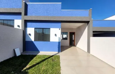 Casa residencial com 3 quartos  à venda, 60.69 m2 por r$245000.00  - cara-cara - ponta grossa/pr