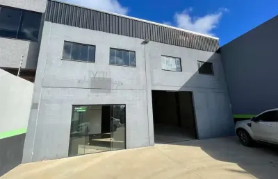 Barracão/galpão para alugar, 329.44 m2 por r$5500.00  - colonia dona luiza - ponta grossa/pr