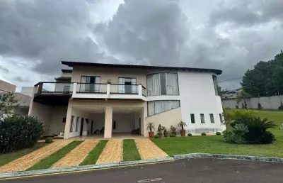 Casa em condomínio para alugar, 380.00 m2 por r$6200.00  - oficinas - ponta grossa/pr