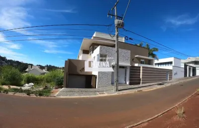 Sobrado com 3 quartos  à venda, 330.00 m2 por r$1500000.00  - estrela - ponta grossa/pr