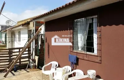 Casa residencial com 2 quartos  à venda, 40.00 m2 por r$165000.00  - contorno - ponta grossa/pr