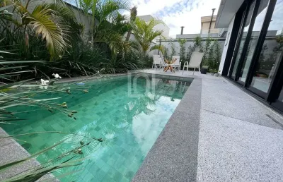 Sobrado com 4 suítes à venda no condomínio residencial giverny