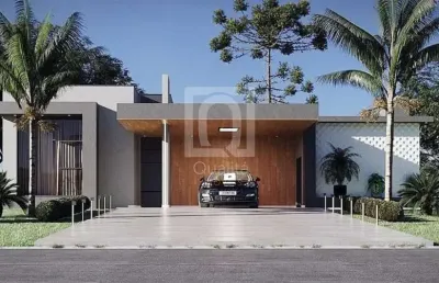 Casa térrea com 3 quartos e piscina no condomínio ninho verde 1 eco residence porangaba