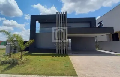 Casa sobrado no condomínio alphaville nova esplanada 4 votorantim