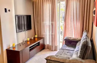 Apartamento mobiliado à venda no campolim em sorocaba