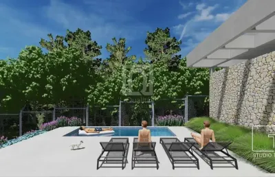 Casa em construção à venda no condomínio village ipanema 2