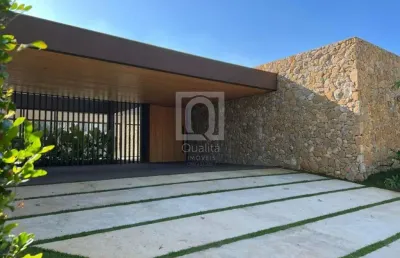 Luxuosa casa em condomínio à venda em araçoiaba da serra-sp, bairro lago azul residencial e golfe clube - 4 quartos, 4 suítes, 3 salas, 6 banheiros, 6 vagas, 440m².