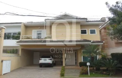 Casa com 3 suítes e piscina à venda no condomínio lago da boa vista, sorocaba
