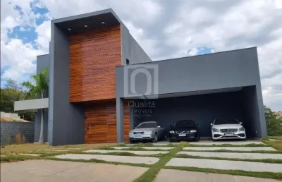 Casa térrea de alto padrão à venda no village ipanema 2
