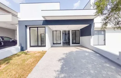 Casa térrea à venda no condomínio terras de são francisco em sorocaba
