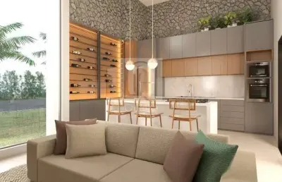 Casa em condomínio fechado com 3 quartos à venda no Ninho Verde, Porangaba 