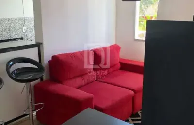 Apartamento mobiliado no condomínio residencial parque sicília votorantim