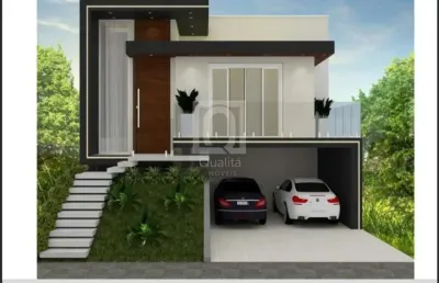 Casa térrea no condomínio ibiti reserva em fase de construção.