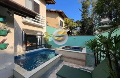 Casa 3 suítes, piscina com hidro, 4 vagas,km.26, churraqueira e forno pizza