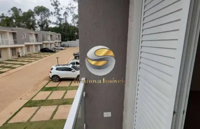 Casa 2 suítes, 75m², 2 vagas, condomínio lazer completo. km 26 da raposo