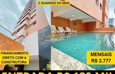 R$ 120 mil de entrada pronto p/ morar, 2 dormts lazer completo, 2.777 por mês