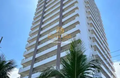 Alto padrão frente mar - 1 dormt suíte c/varanda gourmet, 1 vaga, lazer top