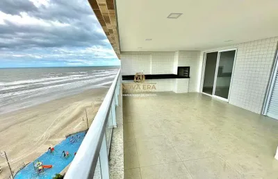 Frente mar alto padrão - r$ 750 mil de entrada, 3 suítes, 3 vagas