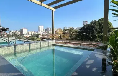 Canto do forte !! mobiliado 2dorm sacada gourmet, 1vaga garagem lazer completo