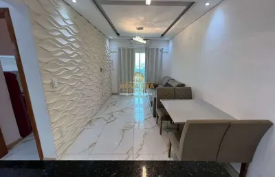 Maravilho apto aviação!! 1 dorm mobiliado, varanda gourmet com churrasqueira!!