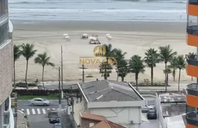 Pé na areia,1dorm,1wc,sacada ,lazer e 1vaga apenas r$315mil aceita banco