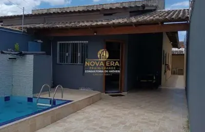 Execelente casa em itanhaém,2dorm,1suite,edicula,piscina,próximo do mar.
