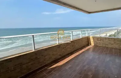 Frente mar !!! pé na areia vista total apenas r$ 290 mil de entrada 2dorm 1suite