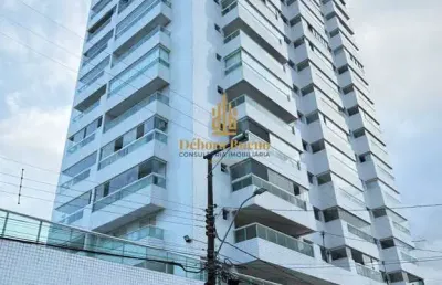 Mobiliado vista mar r$ 520 mil - 2 dormts 1 suíte c/varanda gourmet, lazer