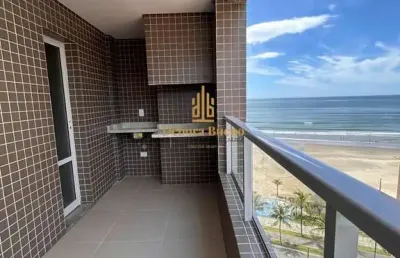 Frente e vista mar ! só r$ 3.400 pacote - 2 dormts 1 suíte, 2 vagas, lazer top