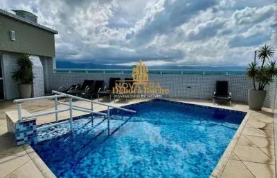 Vista mar guilhermina locação mobiliado 3dorm,1suite,2vagas,sacadagourmet,lazer