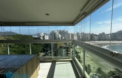 Apartamento com 3 quartos para alugar na Rua Nelson Cajado, Jardim Astúrias, Guarujá
