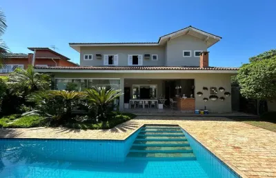 Casa em condomínio fechado com 4 quartos à venda na Avenida Manoel Alves de Moraes, Enseada, Guarujá