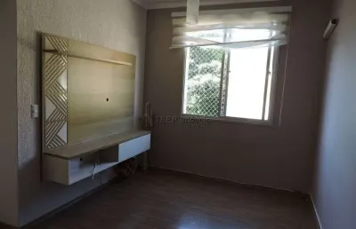 Apartamento padrão 1 dormitório impecàvel com móveis e garagem