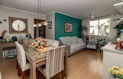 Apartamento padrão impecável 3 dormitórios semi mobiliado com garagem