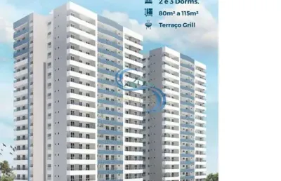 Apartamento com 3 quartos à venda na Avenida Presidente Kennedy, 15375, Cidade Ocian, Praia Grande