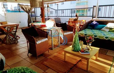 Cobertura com 4 quartos à venda na Avenida Presidente Kennedy, 15375, Tupi, Praia Grande