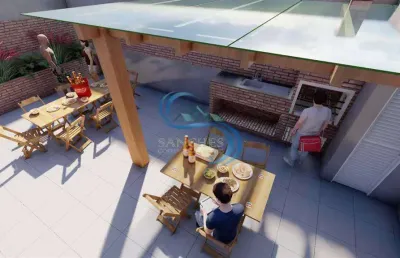 Casa de condomínio com 2 dorms, maracanã, praia grande - r$ 275 mil, cod: 5047