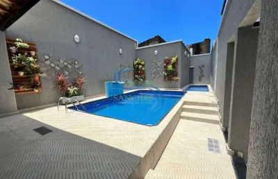 Casa de condomínio com 2 quartos, maracanã, praia grande - r$ 330 mil, cod: 5155