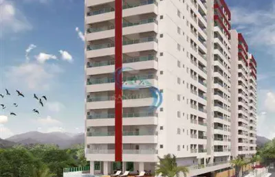 Apartamento com 2 dorms, caiçara, praia grande - r$ 547 mil, cod: 5638