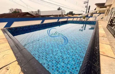 Apartamento com 1 quarto, caiçara, praia grande - r$ 220 mil, cod: 6081
