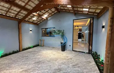 Casa com 3 quartos à venda na Avenida Presidente Kennedy, 15375, Jardim Imperador, Praia Grande