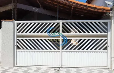 Casa com 2 quartos, balneário maracanã, praia grande