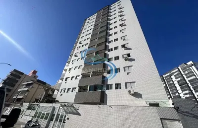 Apartamento com 2 quartos, guilhermina, praia grande - r$ 345 mil, cod: 6802