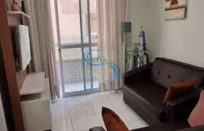Apartamento com 1 quarto, caiçara, praia grande - r$ 290 mil, cod: 6832