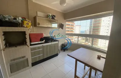 Apartamento com 2 quartos, caiçara, praia grande - r$ 510 mil, cod: 6859