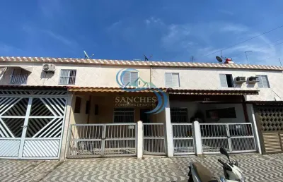 Sobrado com 2 quartos, nova mirim, praia grande - r$ 280 mil, cod: 6889