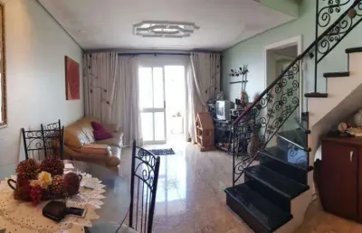 Apartamento duplex à venda com 3 quartos no bairro guarda civil